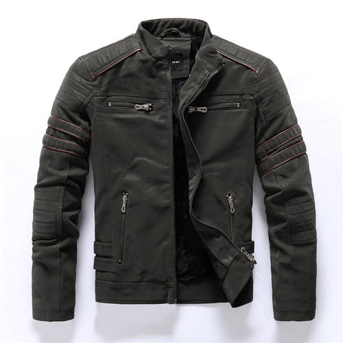 Bastian – Biker Jacket with Zipper