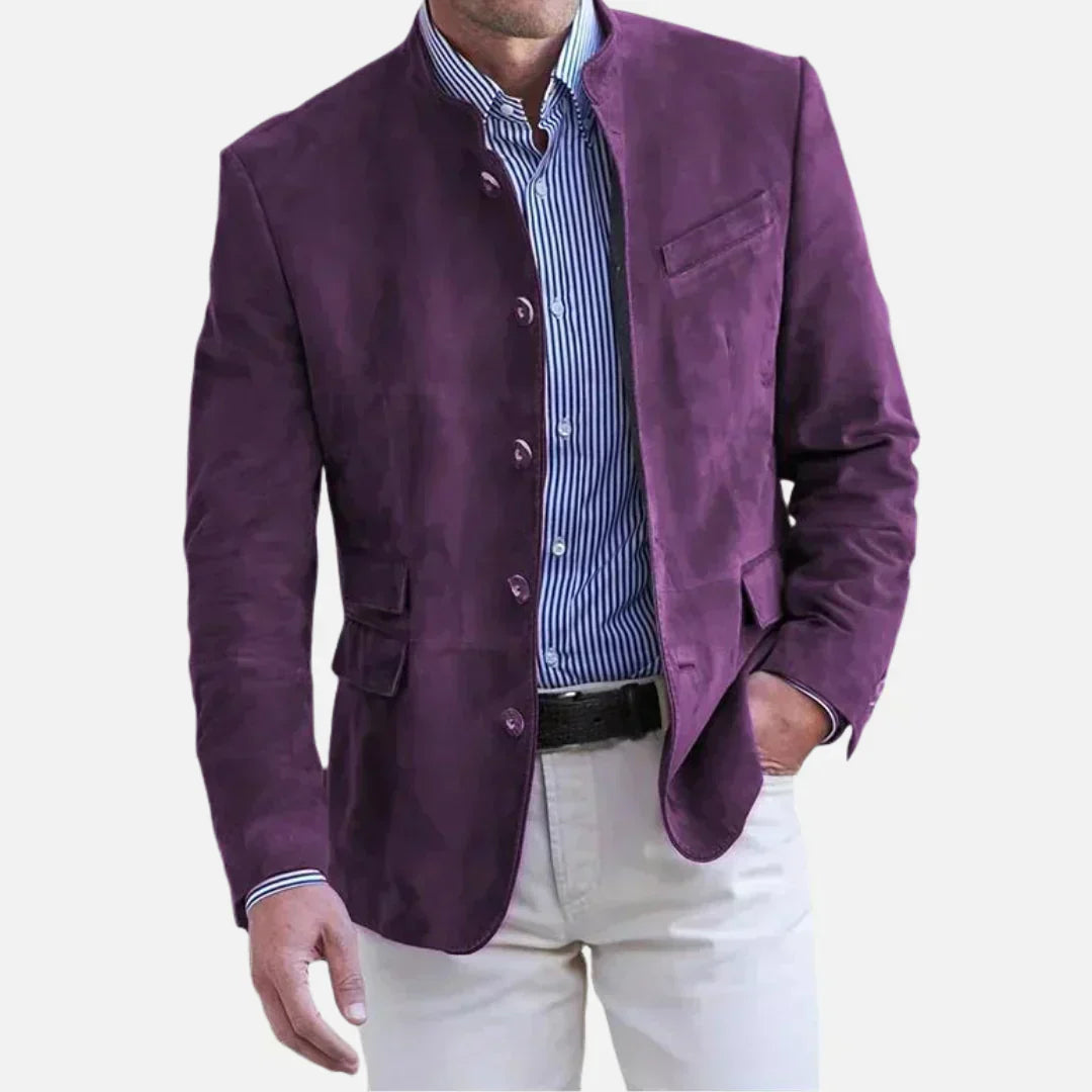 Timeless Elegance – Classic Italian Men's Jacket
