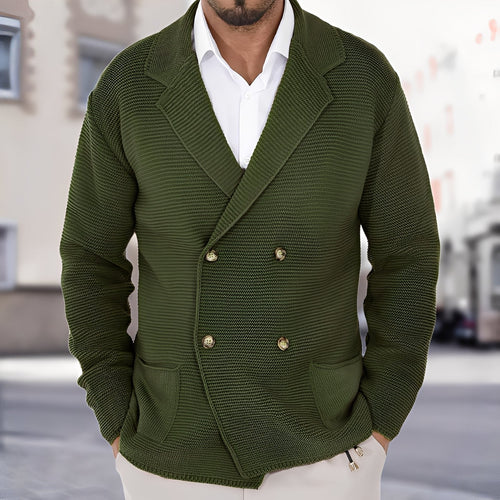 Alfred - Casual Two-Button Cardigan for Men