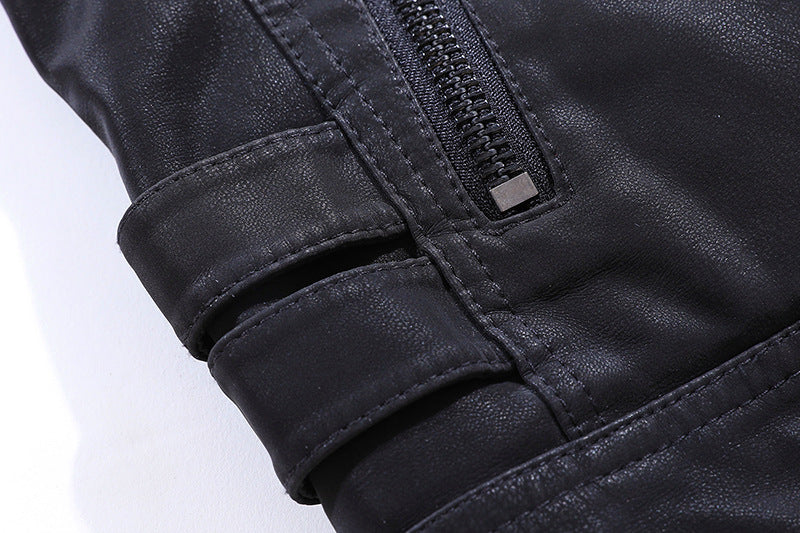 Bastian – Biker Jacket with Zipper