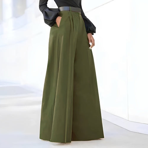 Ashley - Elegant, wide-cut flared pants for women