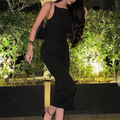 Classic Bodycon Midi Dress